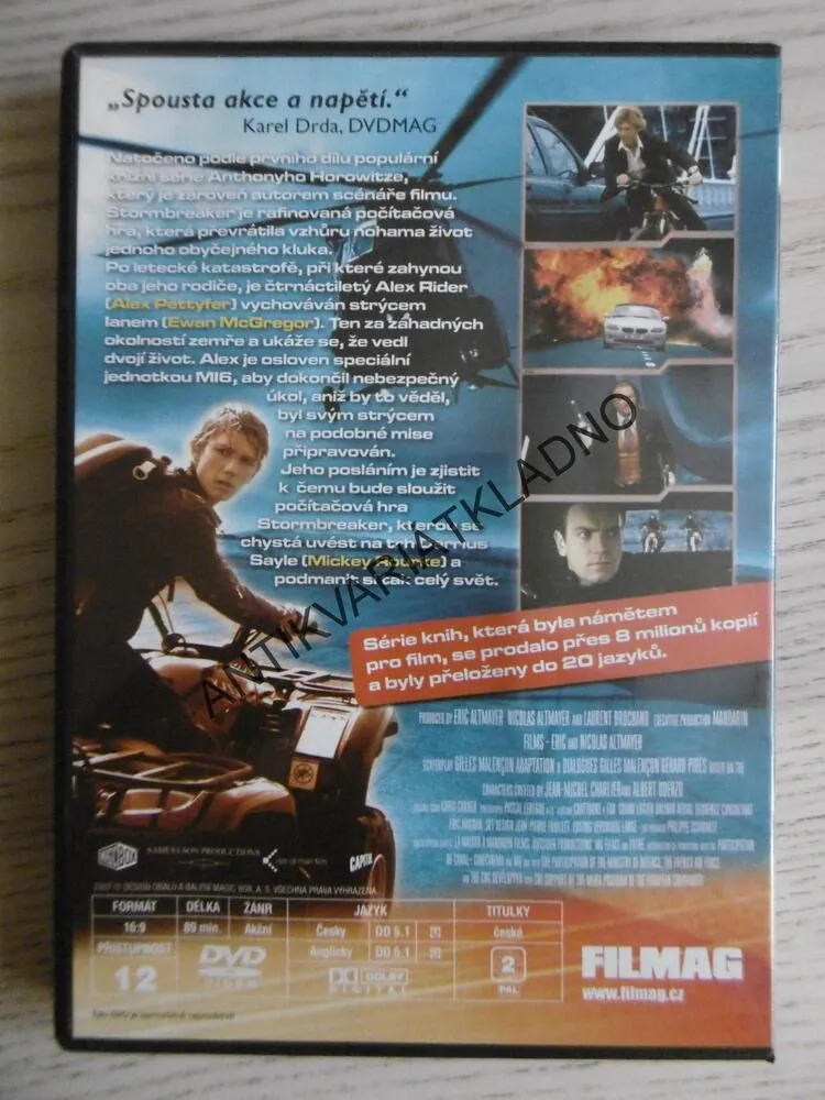 STORMBEAKER, DVD FILM 
