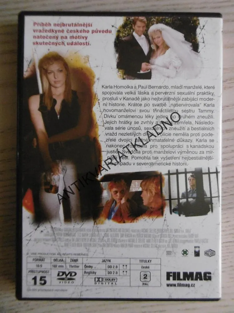 BESTIE KARLA, DVD FILM 
