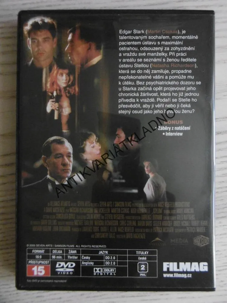 ÚSTAV, DVD FILM 
