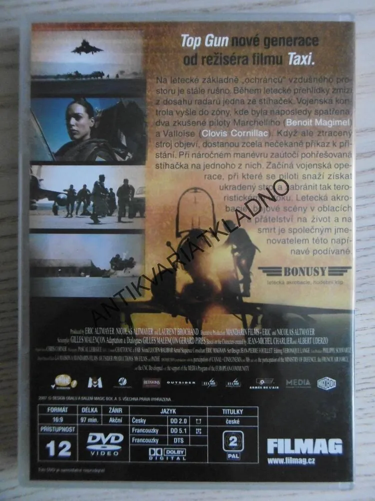 SKY FIGHTERS, AKCE V OBLACÍCH, DVD FILM