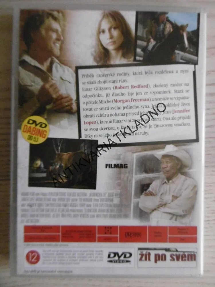 ŽÍT PO SVÉM, DVD FILM 