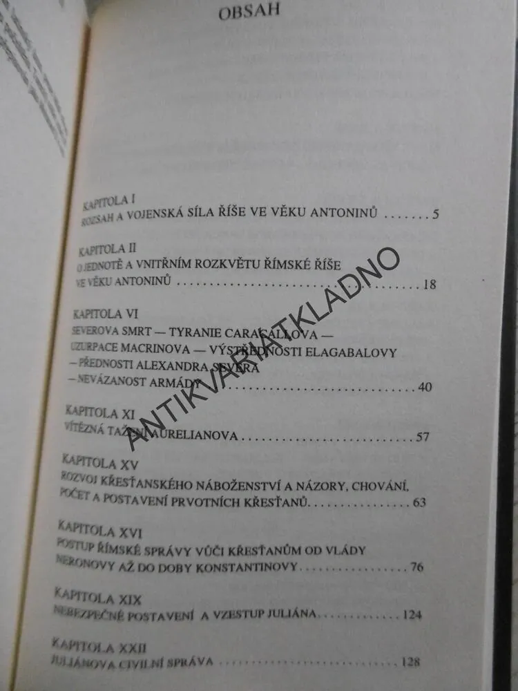 ÚPADEK A PÁD ŘÍMSKÉ ŘÍŠE, EDWARD GIBBON, **an