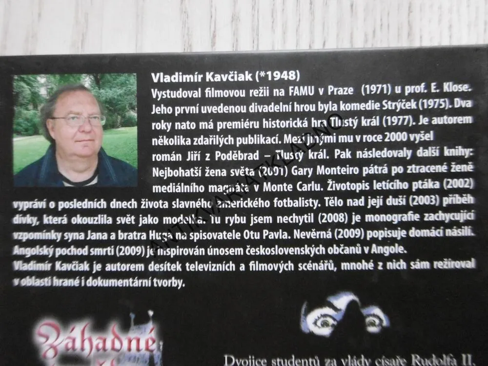 GOLEM A SÁRA, ZÁHADNÉ VRAŽDY V PRAŽSKÉM GHETTU, VLADIMÍR KAVČIAK, **an