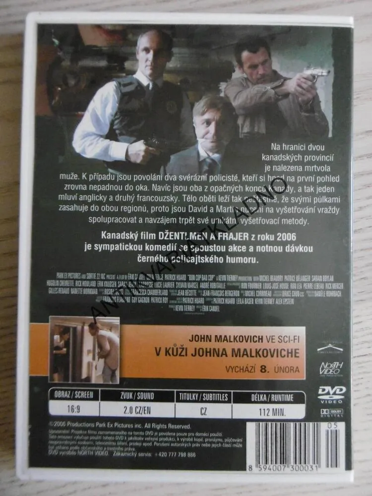 DŽENTLEM A FRAJER, DVD FILM