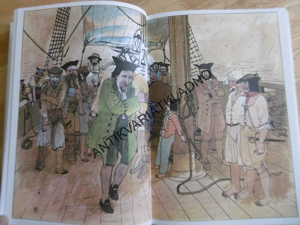JACK HOLBORN, LEON GARFIELD,KOVAŘÍK, PIRÁT