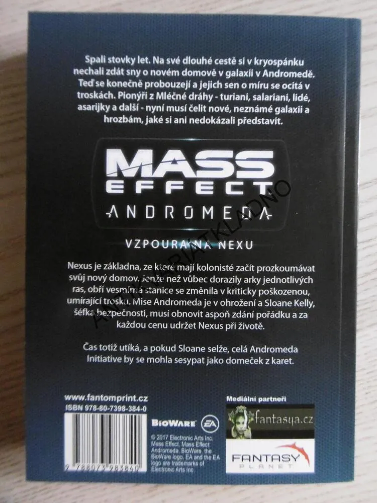 MASS EFFECT, ANDROMEDA, VZPOURA NA NEXU, JASON M. HOUGH, K. C. ALEXANDER, **an