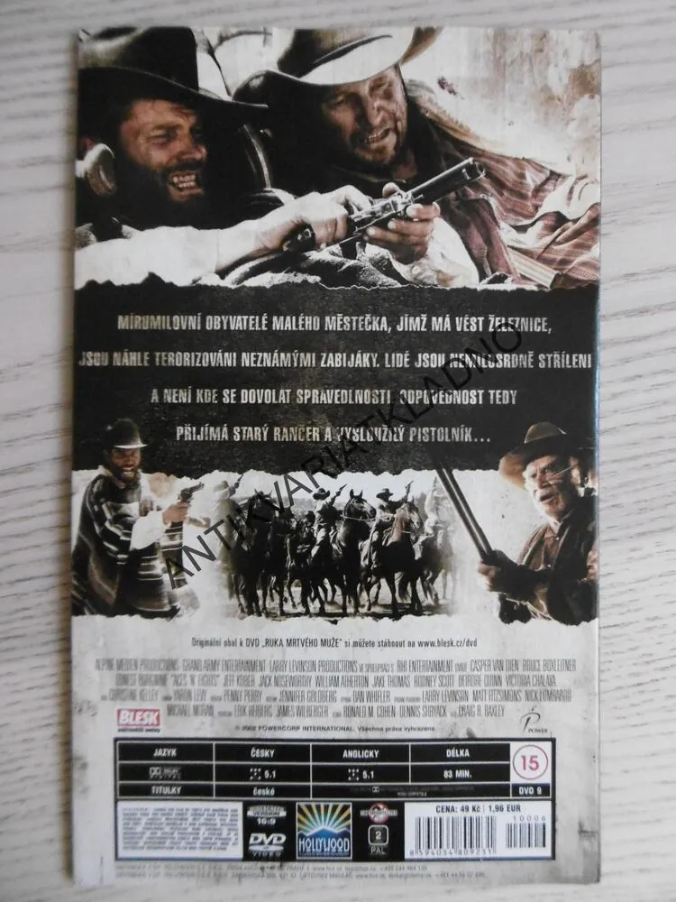 RUKA MRTVÉHO MUŽE, DVD FILM