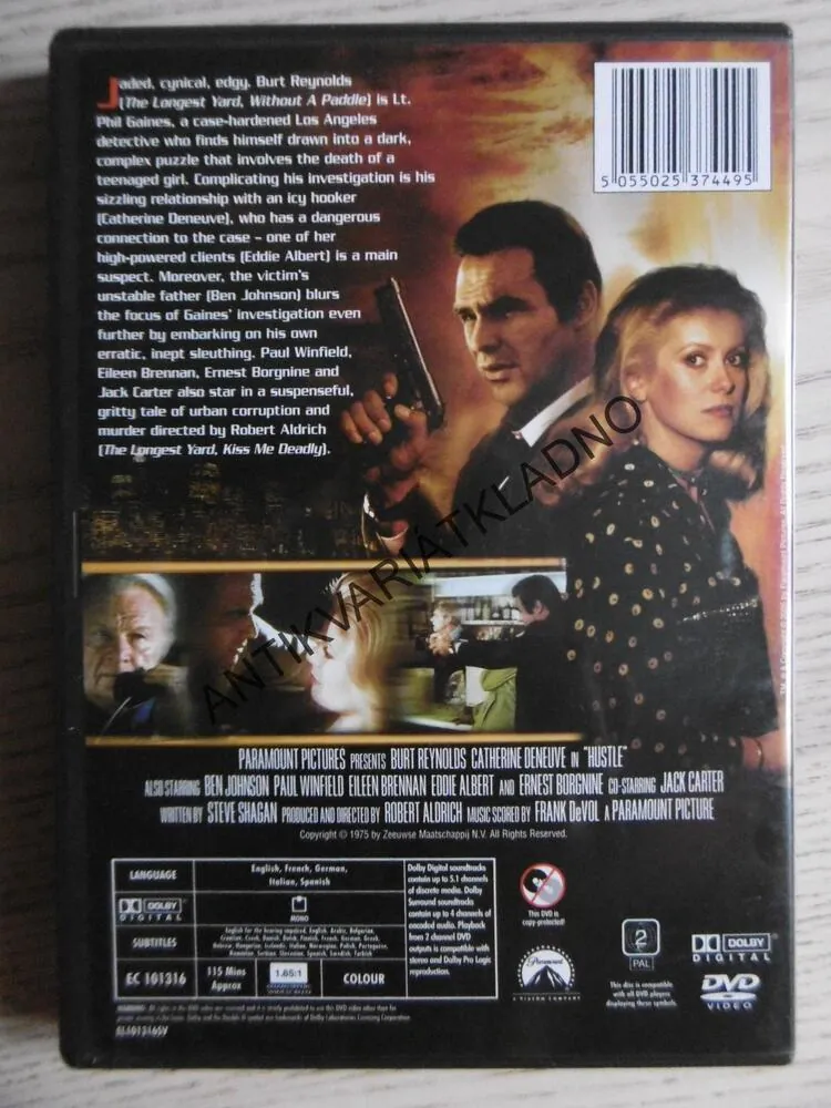 HUSTLE, DVD FILM 