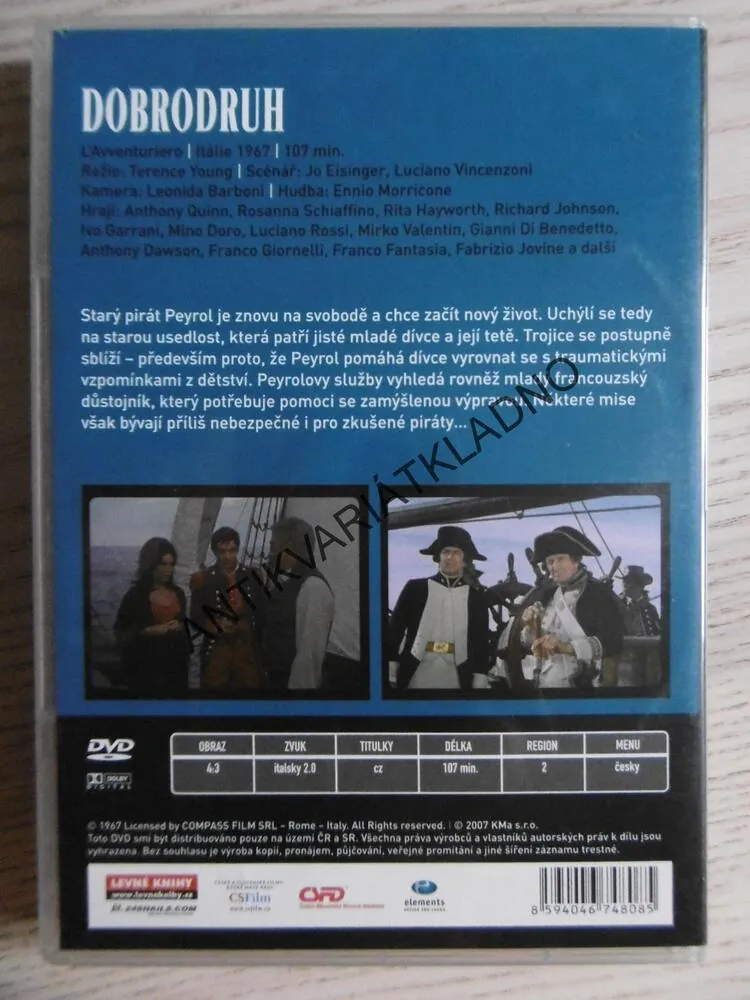 DOBRODRUH, DVD FILM 