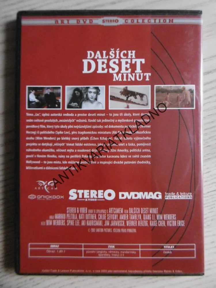 DALŠÍCH DESET MINUT, THE TRUMPET, DVD FILM