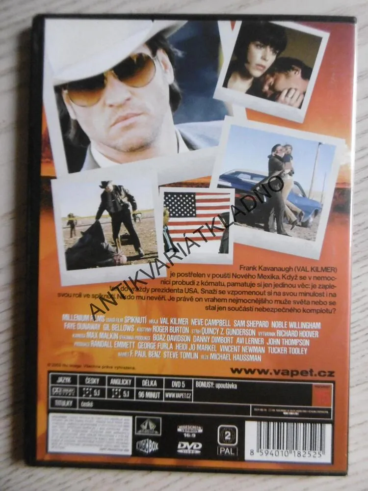 SPIKNUTÍ, DVD FILM 