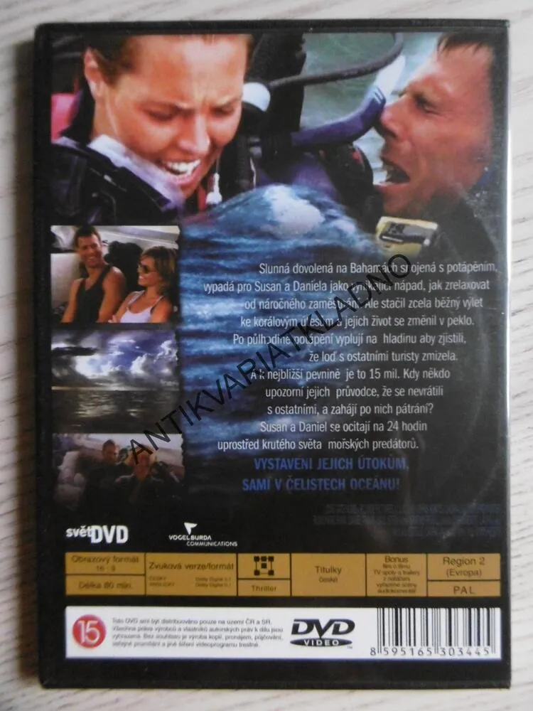 OTEVŘENÉ MOŘE, DVD FILM