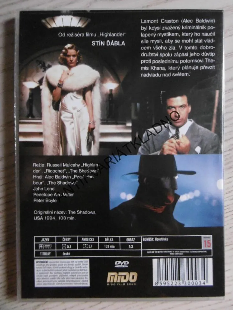 STÍN ĎÁBLA, DVD FILM