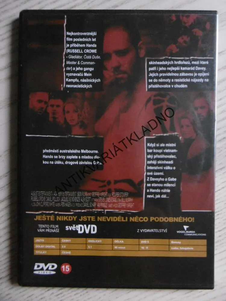 ROMPER STOMPER, DVD FILM
