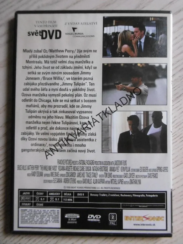 MŮJ SOUSED ZABIJÁK, DVD FILM