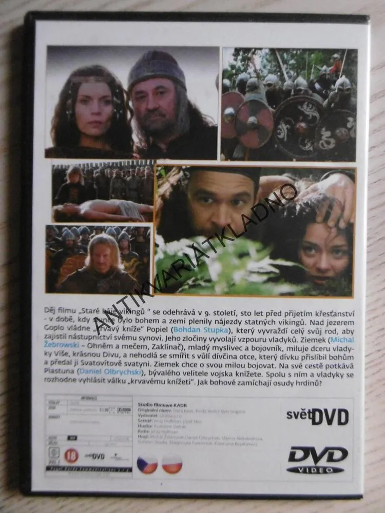 STARÉ BÁJE VIKINGŮ, DVD FILM