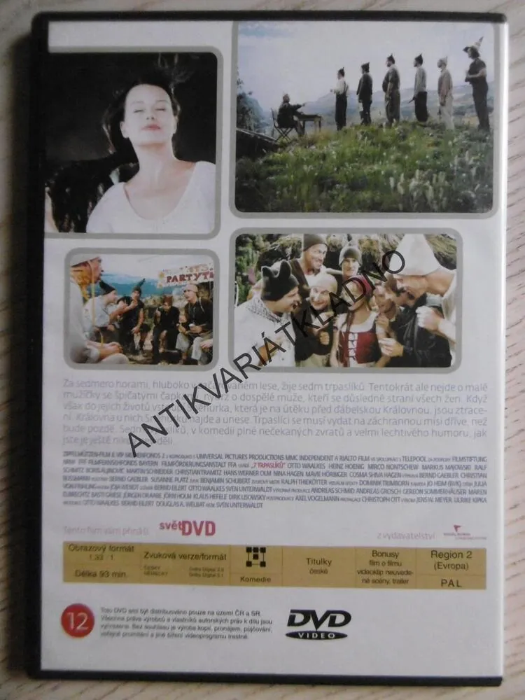 7 TRPASLÍKŮ, DVD FILM 
