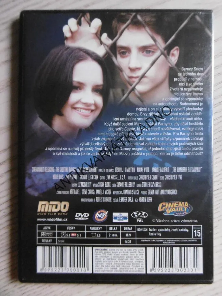 STŘÍPKY VZPOMÍNEK, DVD FILM 