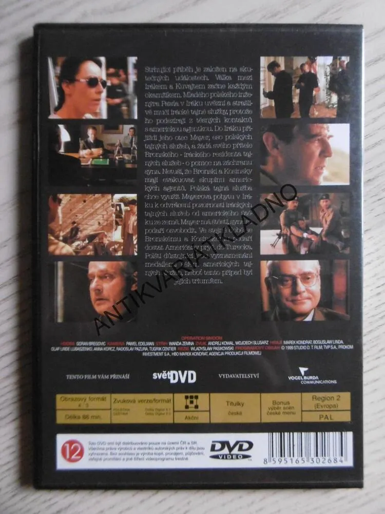 OPERACE SIMOOM, DVD FILM