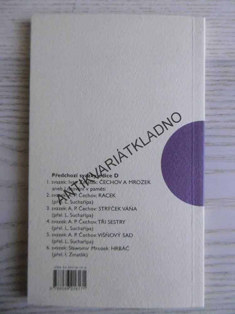 IVANOV, ANTON PAVLOVIČ ČECHOV, **an