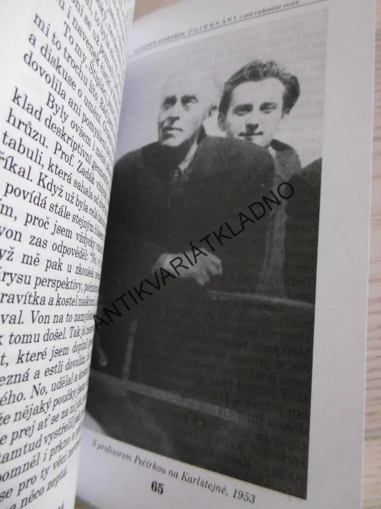 POJEDNÁNÍ O MÉ RADOSTNÉ CESTĚ OD KOLÉBKY KE KREMATORIU, VLADIMÍR KOMÁREK, **an