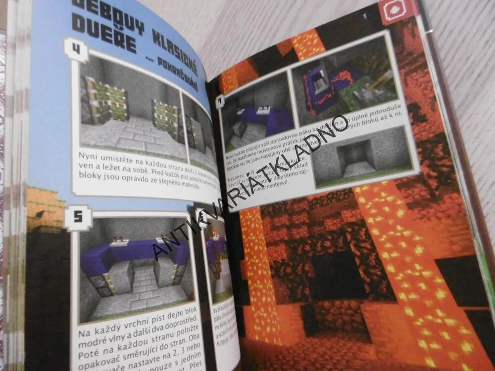 MINECRAFT, PŘÍRUČKA REDSTONE, **an