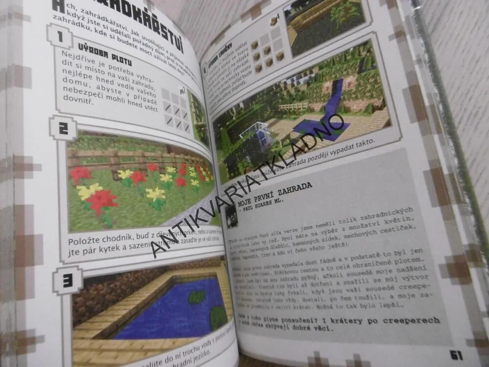 MINECRAFT, ZÁKLADNÍ PŘÍRUČKA, **an