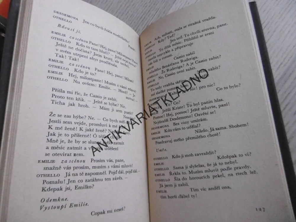 OTHELLO, WILLIAM SHAKESPEARE, **an