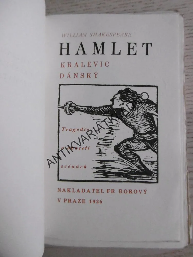 HAMLET, WILLIAM SHAKESPEARE, **an