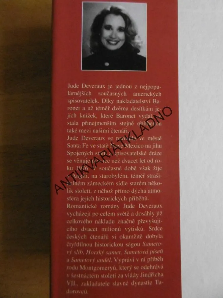 SVŮDKYNĚ, JUDE DEVERAUX, **an