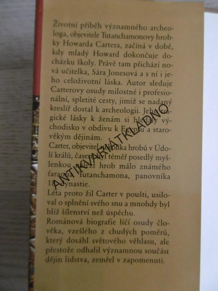 KRÁL Z LUXORU, PHILIPP VANDENBERG, **an