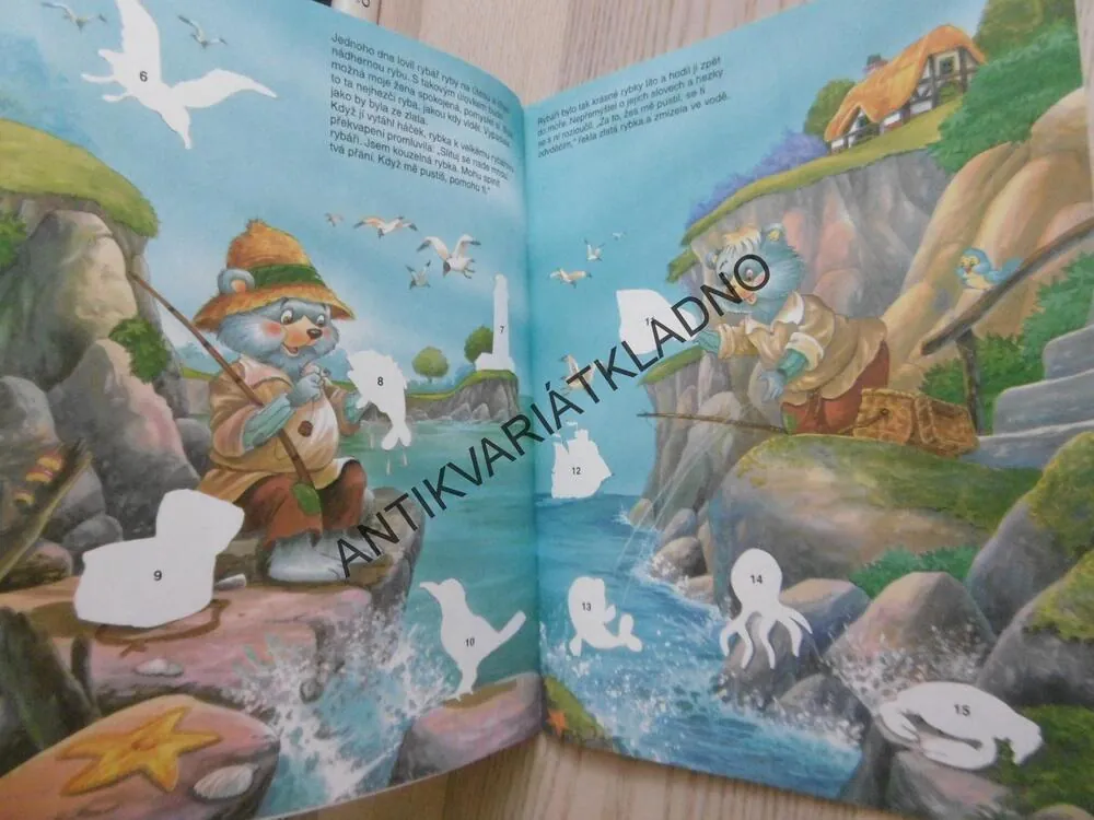 PŘÍBĚHY O ZVÍŘÁTKÁCH SE SAMOLEPKAMI, O ZLATÉ RYBCE, VČETNĚ SAMOLEPEK