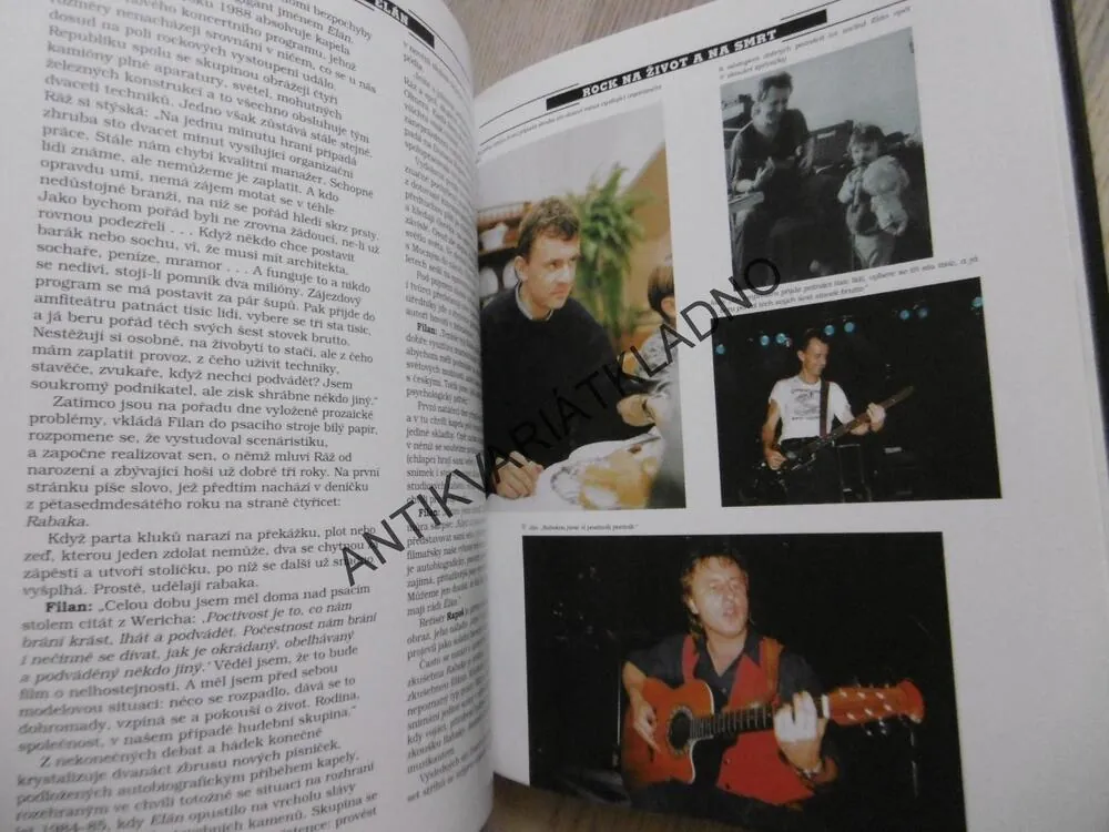 ELÁN, ROCK NA ŽIVOT A NA SMRT, MILAN TESAŘ, **an