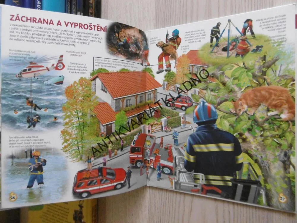 HLEDEJ A OBJEVUJ, HASIČI, **an