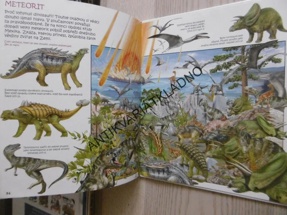 HLEDEJ A OBJEVUJ, DINOSAUŘI, **an