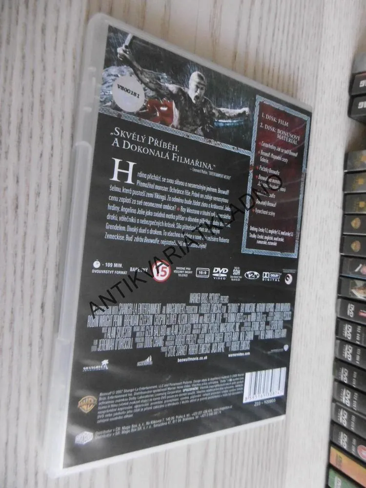 BEOWULF, DVD FILM, dvoudisková edice