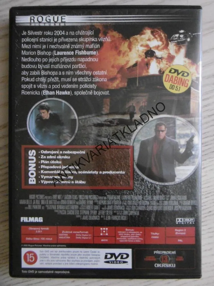 PŘEPADENÍ 13. OKRSKU, DVD FILM