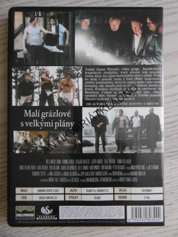 BLIKAJÍCÍ SVĚTLA, DVD FILM