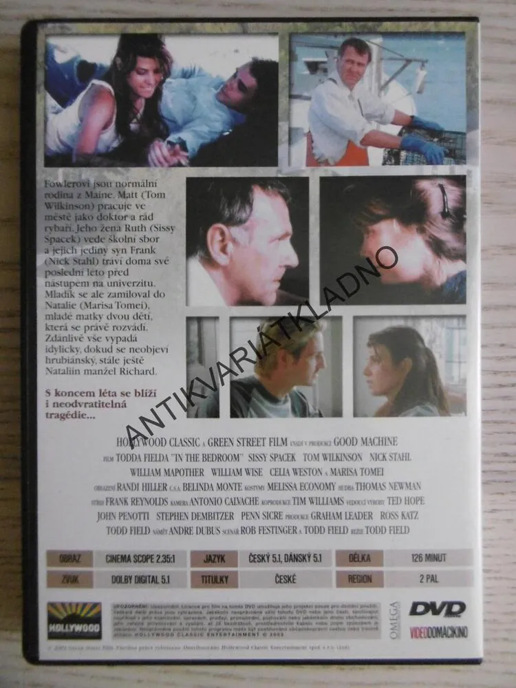 V LOŽNICI, DVD FILM 