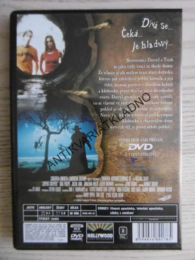 JEEPERS CREEPERS, DVD FILM 