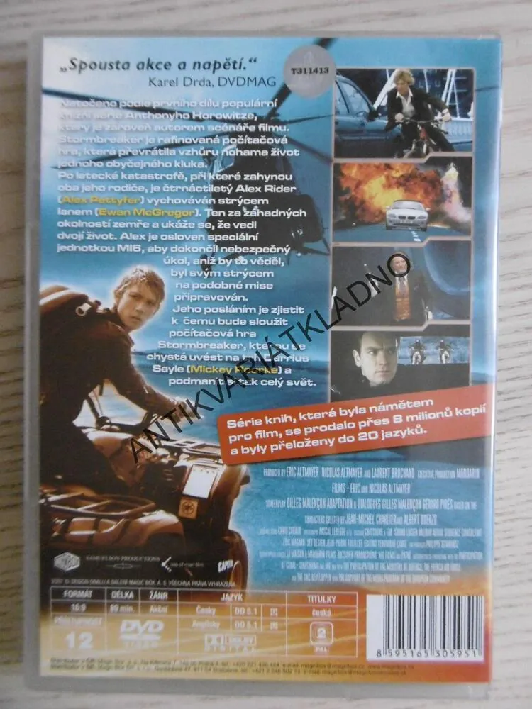 STORMBREAKER, DVD FILM 