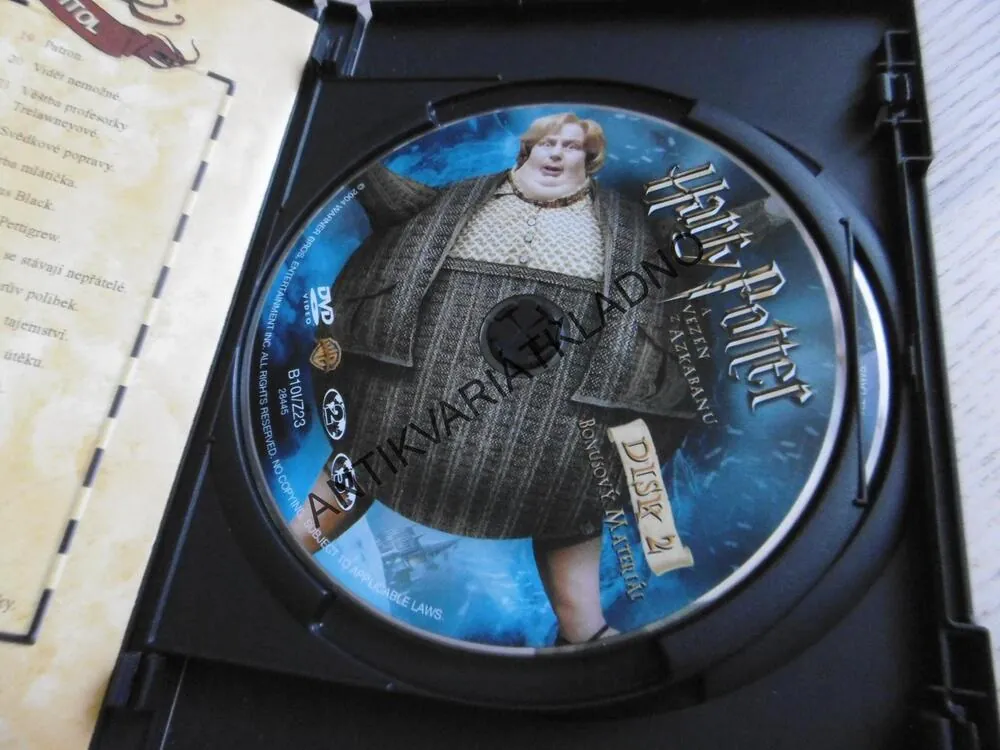 HARRY POTTER A VĚZEŇ Z AZKABANU, DVD FILM