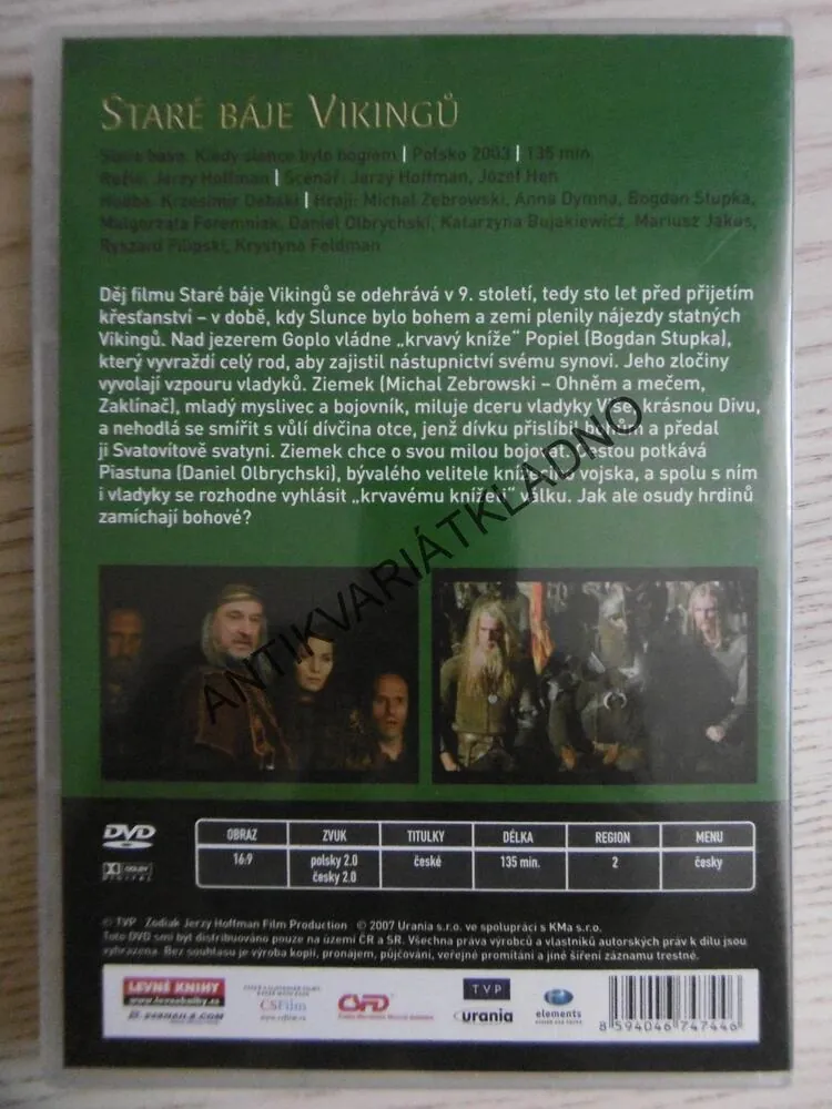 STARÉ BÁJE VIKINGŮ, DVD FILM