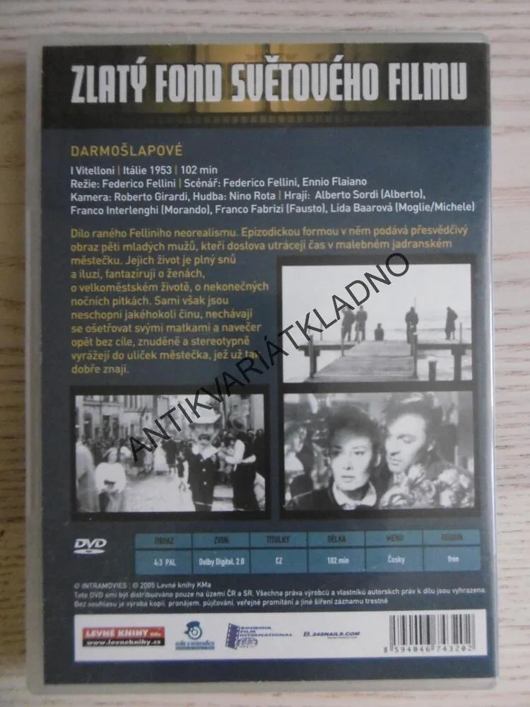 DARMOŠLAPOVÉ, DVD FILM