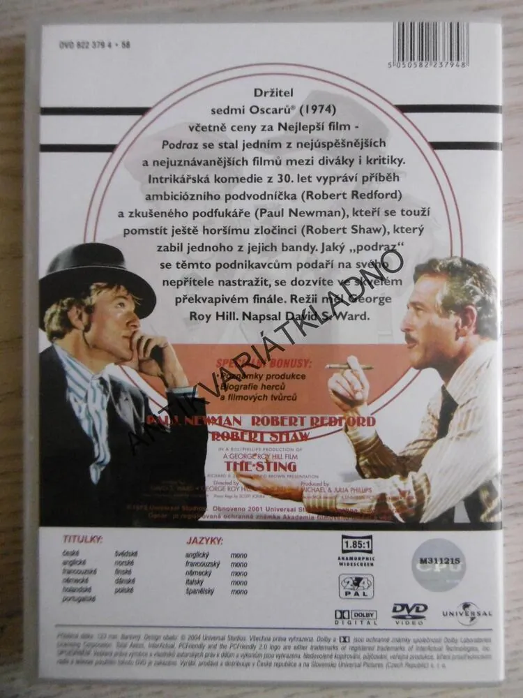 PODRAZ, DVD FILM
