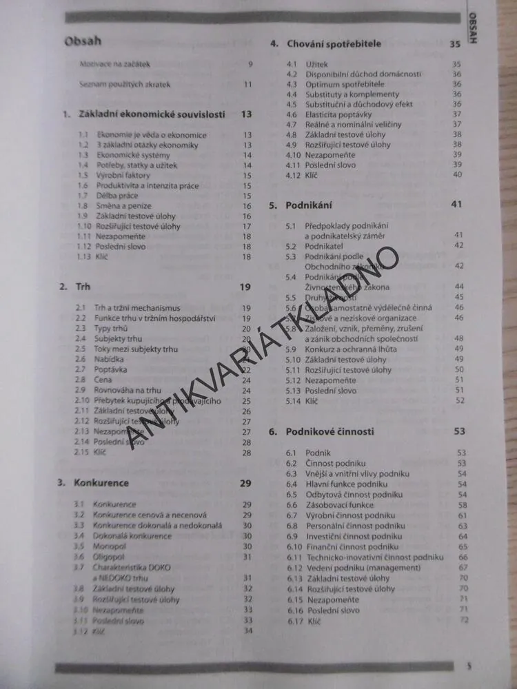 MATURITNÍ OTÁZKY, EKONOMIE, MATURITA