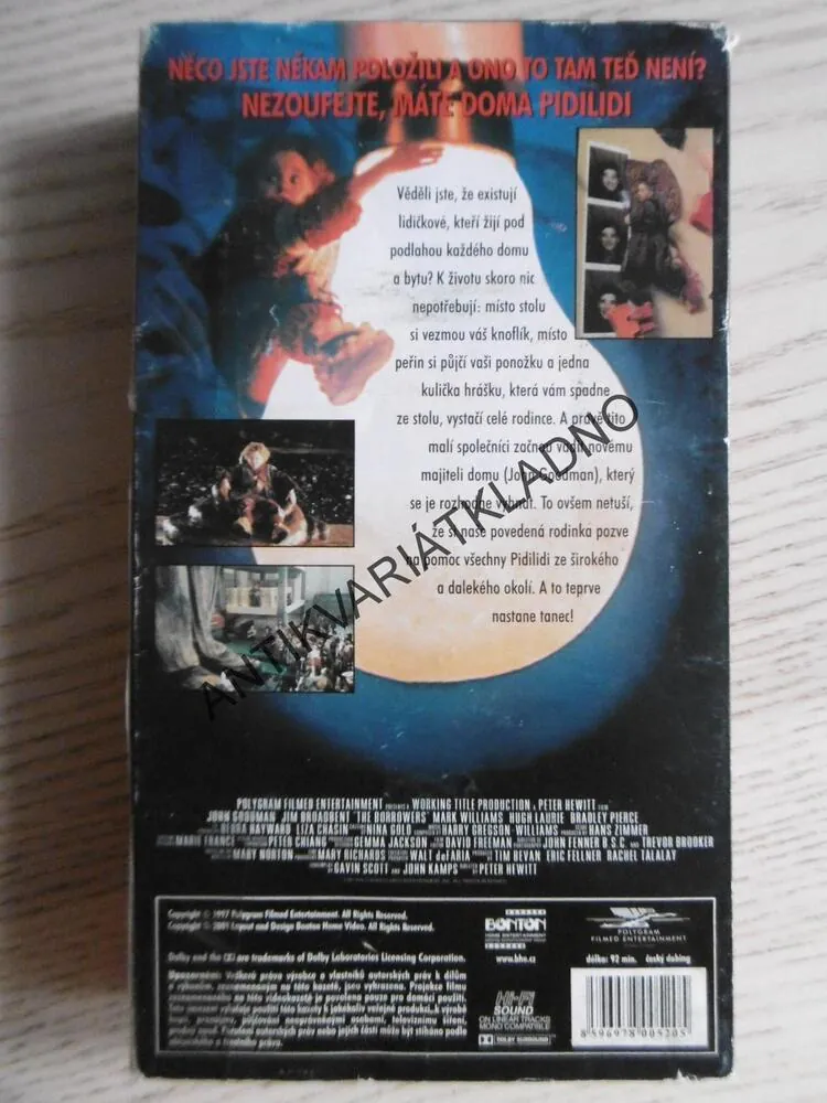 PIDILIDI, JOHN GOODMAN, VHS