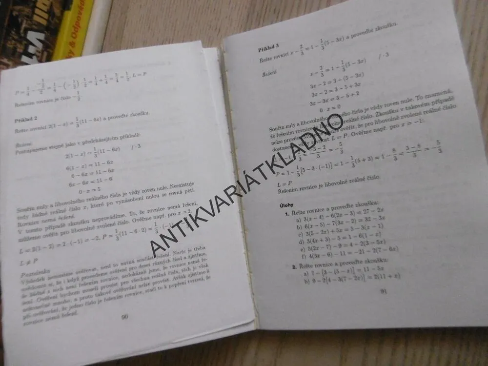 SBÍRKA ÚLOH Z MATEMATIKY PRO ZÁKLADNÍ ŠKOLU, FRANTIŠEK BĚLOUN,