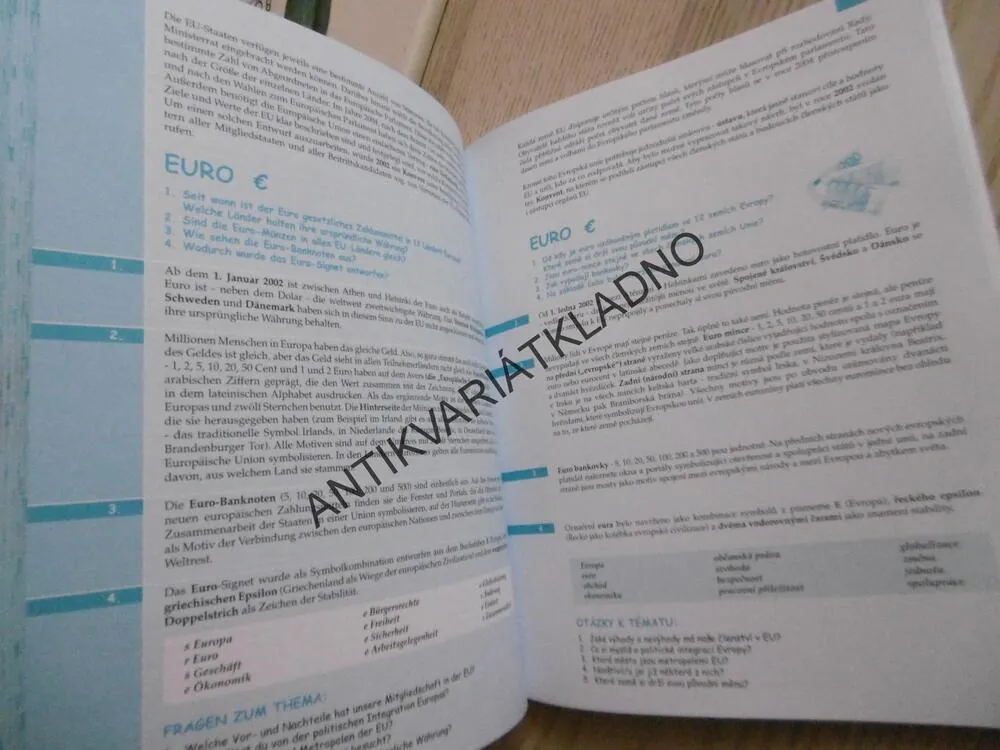 NĚMČINA, OTÁZKY A ODPOVĚDI, NĚMECKÝ JAZYK, INFOA