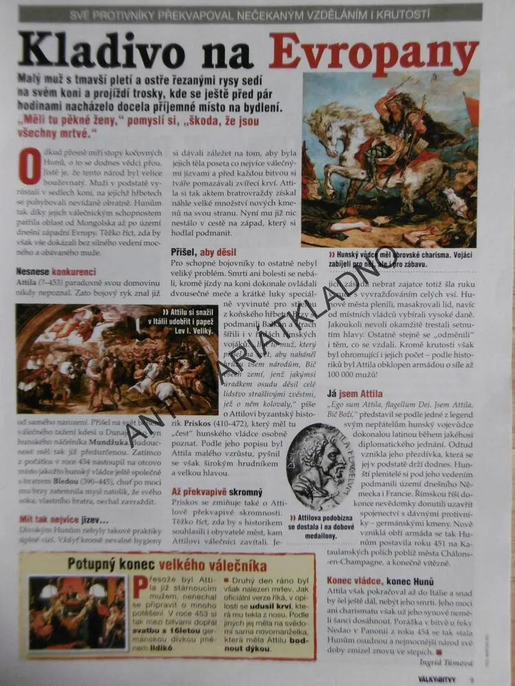 NEJVĚTŠÍ VÁLKY A BITVY DĚJIN, ČASOPIS 1/2017, ARMÁDA, VÁLKA